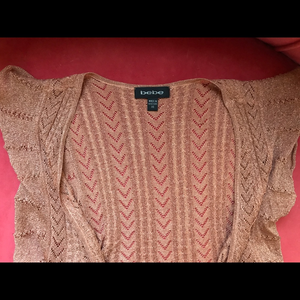 Bebe wrap top - Picture 2 of 4